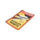 STICKER DEAD CORNER INDICATION BUS